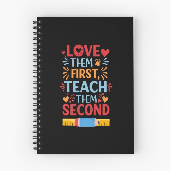 Item preview, Love Them First, Teach Them Second - Inspirational Teacher Valentine's Day Gift designed and sold by zax454.