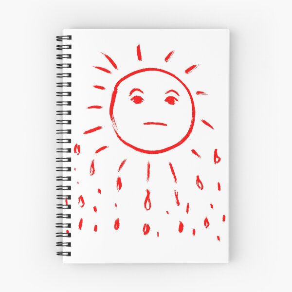 Item preview, Sun Shower Vivid Red designed and sold by MagentaTwilight.