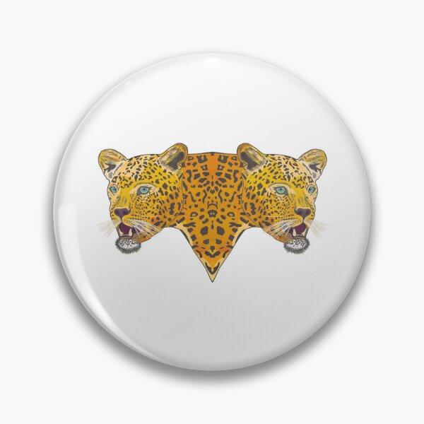 Item preview, Leopards heads yellow designed and sold by Domnc.