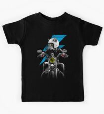 Biker Cat Kids T-Shirt