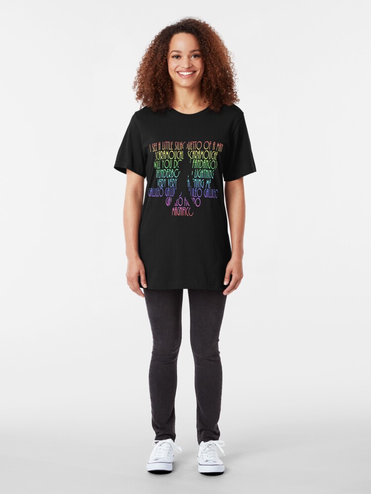 Alternate view of Bohemian Rhapsody Slim Fit T-Shirt