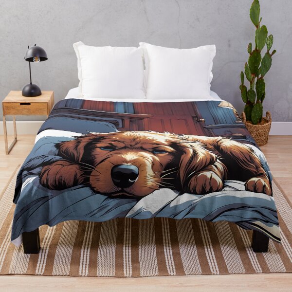 Item preview, Puppy Asleep in bed designed and sold by Colin Bentham.