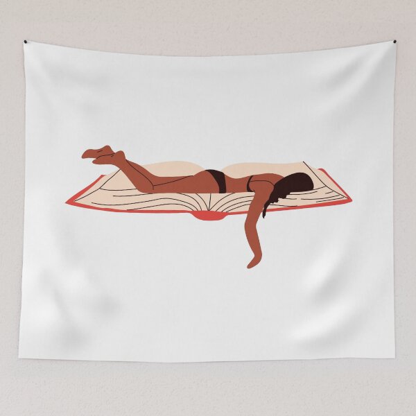 Item preview, Woman reading a book. designed and sold by Innamalinka.