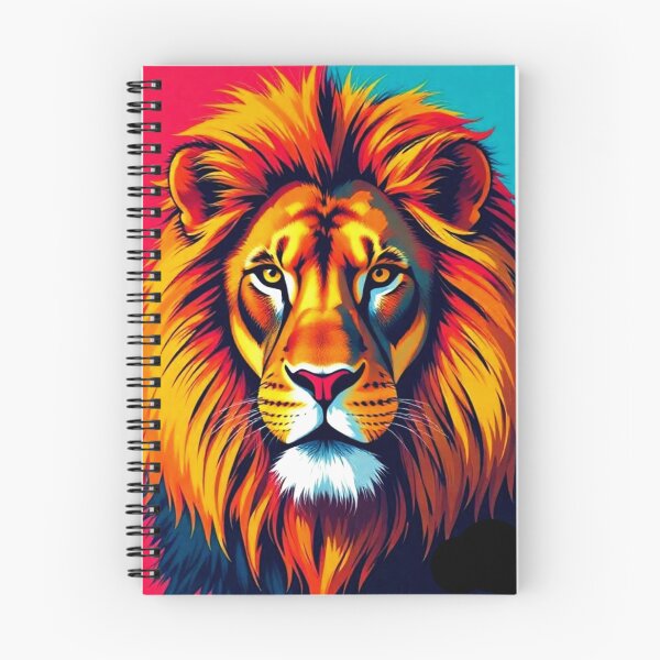 Item preview, Pop art style lion designed and sold by Dogandesighn.