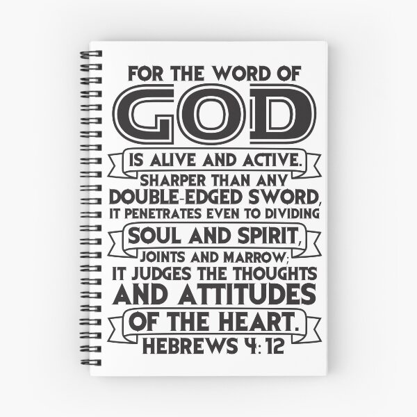 Item preview, Hebrews 4:12 For The Word Of God Is Alive And Active designed and sold by plushism.