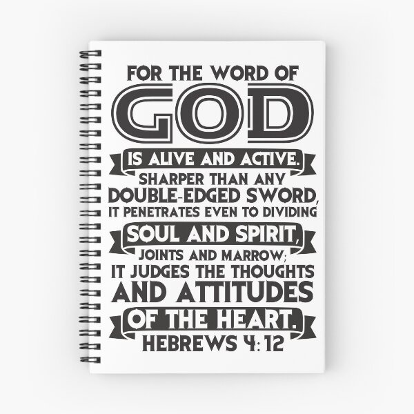 Item preview, Hebrews 4:12 For The Word Of God Is Alive And Active designed and sold by plushism.