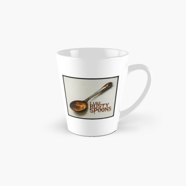 Aperçu de l'œuvre J'aime les cuillères rouillées créée et vendue par Angry Swan Designs.