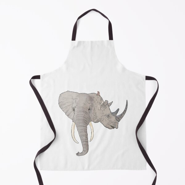 Item preview, Elephant rhino heads designed and sold by Domnc.
