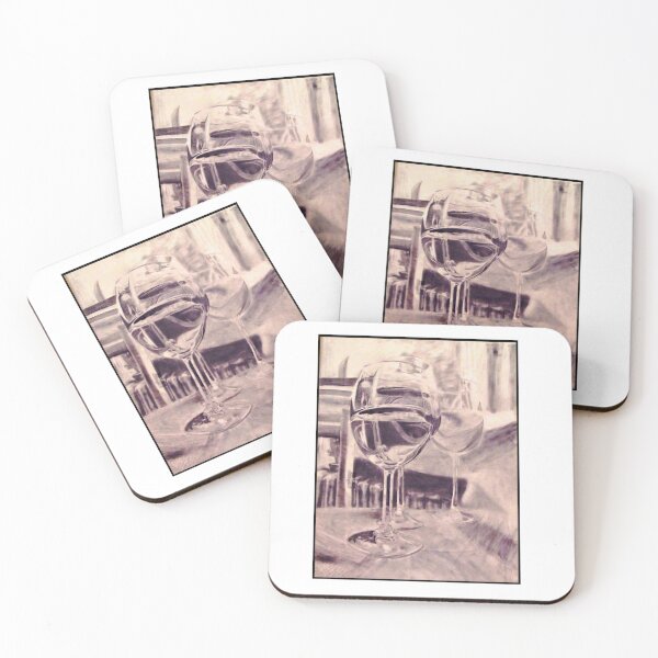 Item preview, Wineglasses the Morning After designed and sold by TrevettAllenArt.