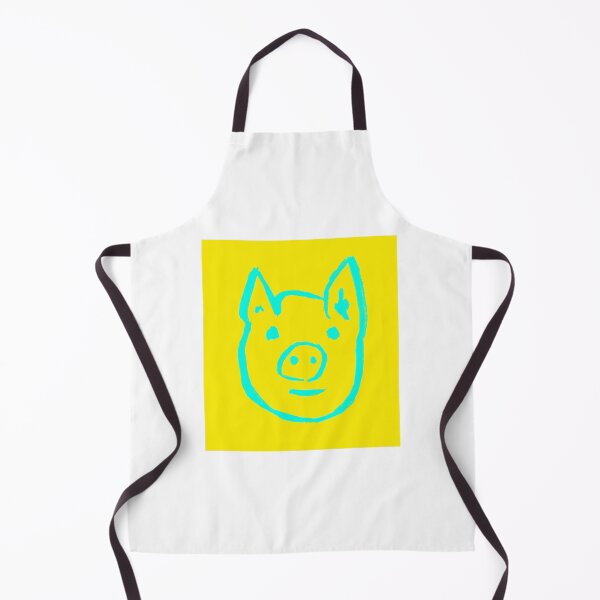 Item preview, Turquoise Piggy Face designed and sold by MagentaTwilight.