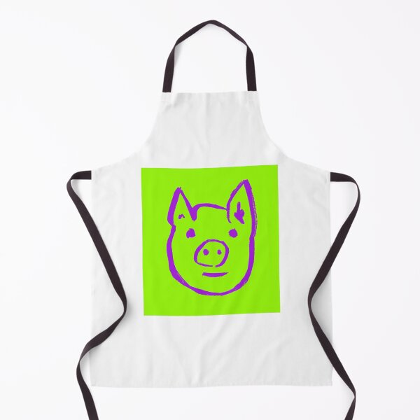 Item preview, Purple Piggy Face designed and sold by MagentaTwilight.