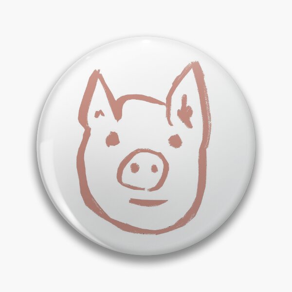 Item preview, Piggy Face Natural designed and sold by MagentaTwilight.