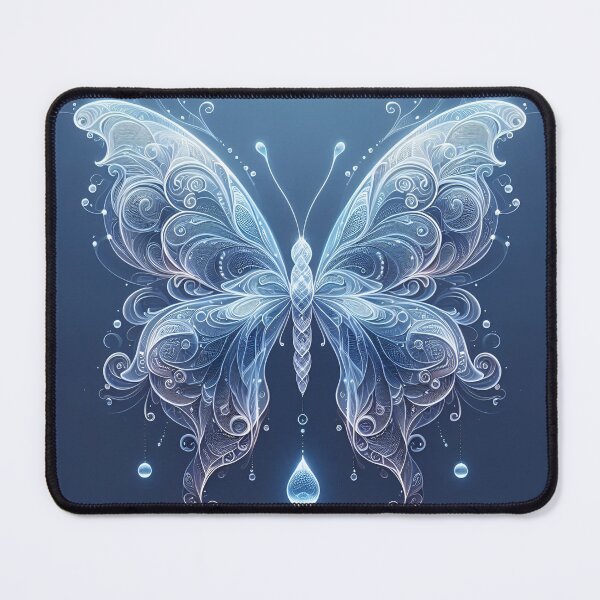 Artikelvorschau, Transparenter blauer Schmetterling entworfen und verkauft von KwangCB.
