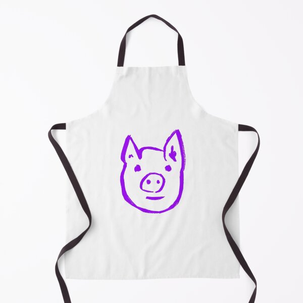 Item preview, Vivid Violet Purple Piggy Face designed and sold by MagentaTwilight.