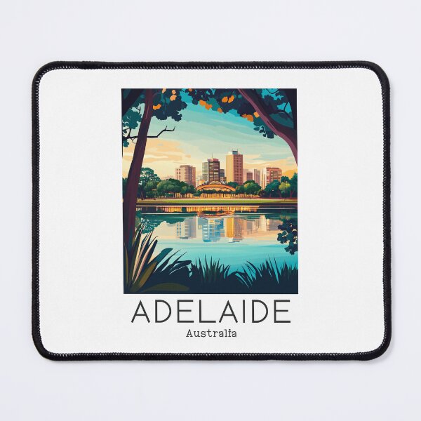 Item preview, A Vintage Travel Illustration of Adelaide - Australia  designed and sold by GoodOldVintage.