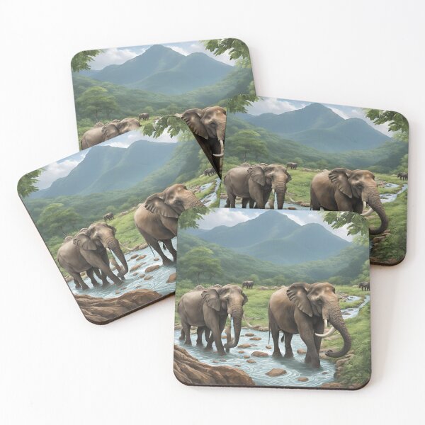 Item preview, Elephant goes out to eat designed and sold by Lunattern.