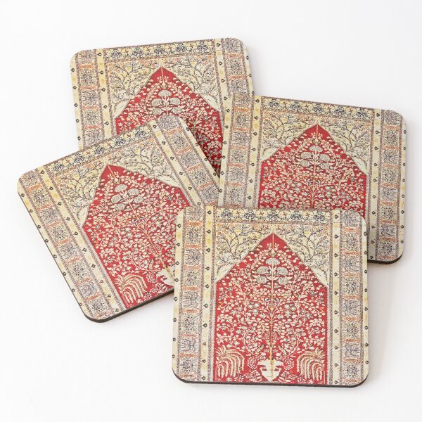 Item preview, Antique Turkish Silk Rug Print designed and sold by Vicky Brago-Mitchell®.