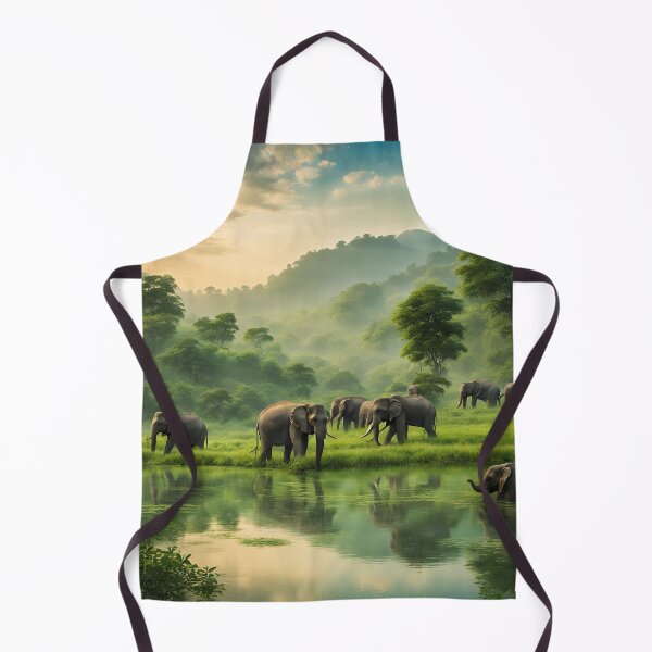 Item preview, The elephant returns home in the evening. designed and sold by Lunattern.