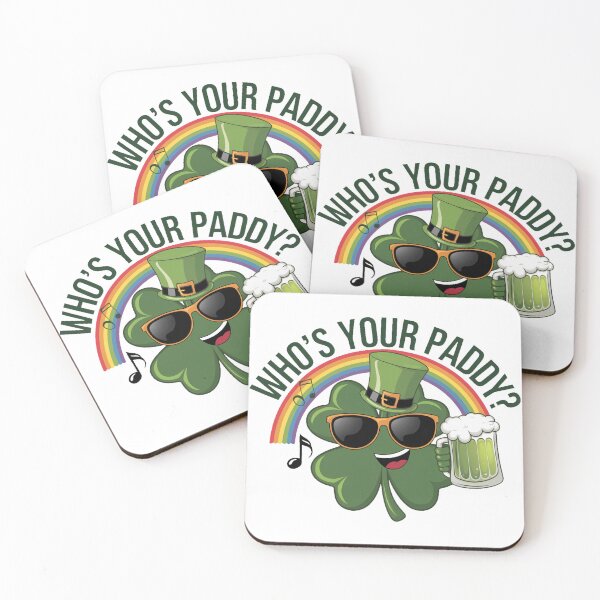 Item preview, Irish St Patricks day Ireland - "Who's Your Paddy' St. Patrick's Day " designed and sold by stickercuffs.