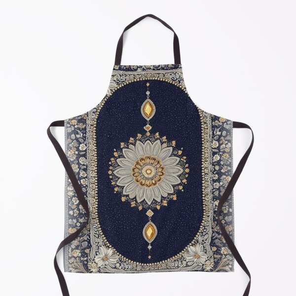 Item preview, Medallion and Corner Rug with Frame designed and sold by Faranyaz.