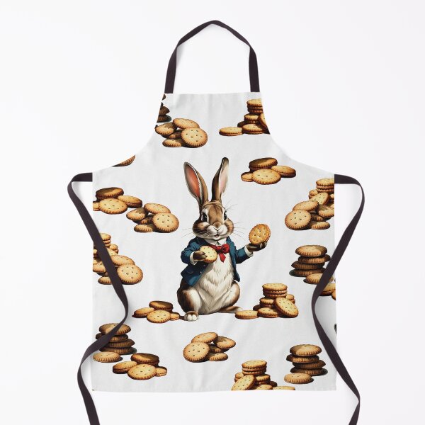 Item preview, Easter Bunny with Cookies Pattern | Gift for Easter designed and sold by UnhingedBird.