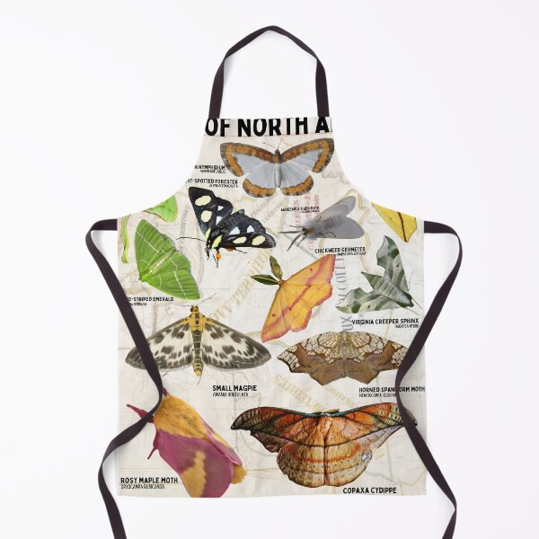 Item preview, Lepidoptera of North America Science Moth Vintage Map Diagram designed and sold by wesleykshaver.