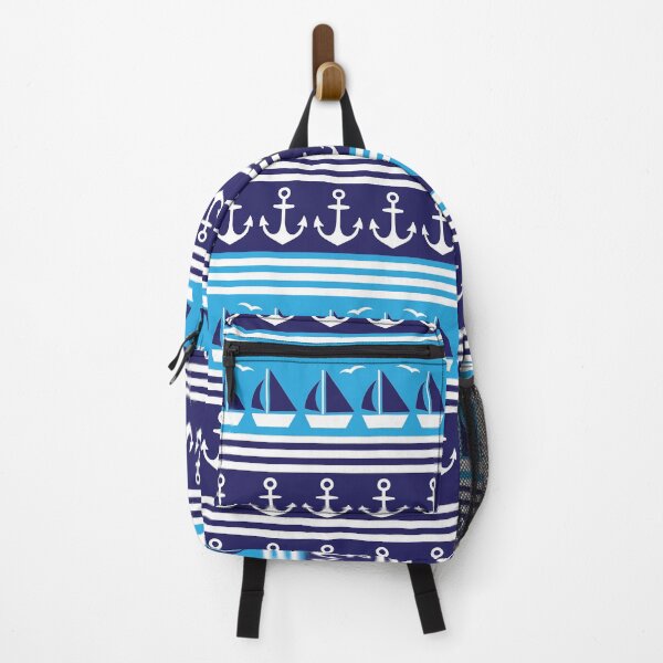 Item preview, Nautical Sailboats and Anchors Pattern designed and sold by HotHibiscus.