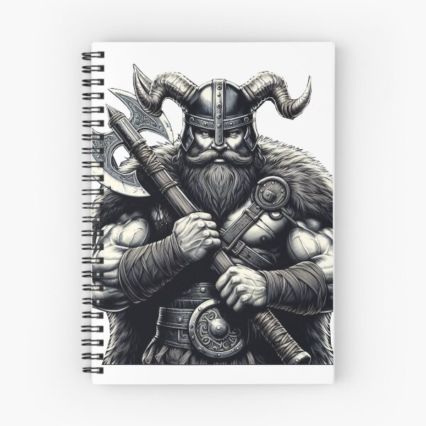 Item preview, Viking with an axe designed and sold by Wild-way Art.