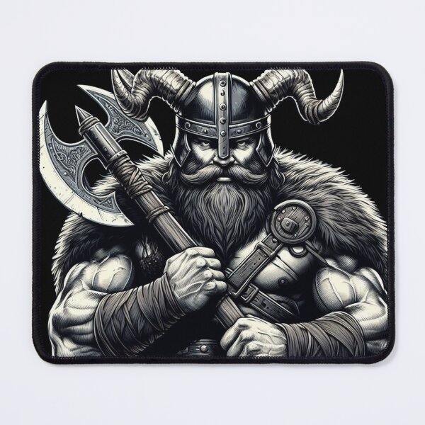 Item preview, Viking with an axe designed and sold by Wild-way Art.