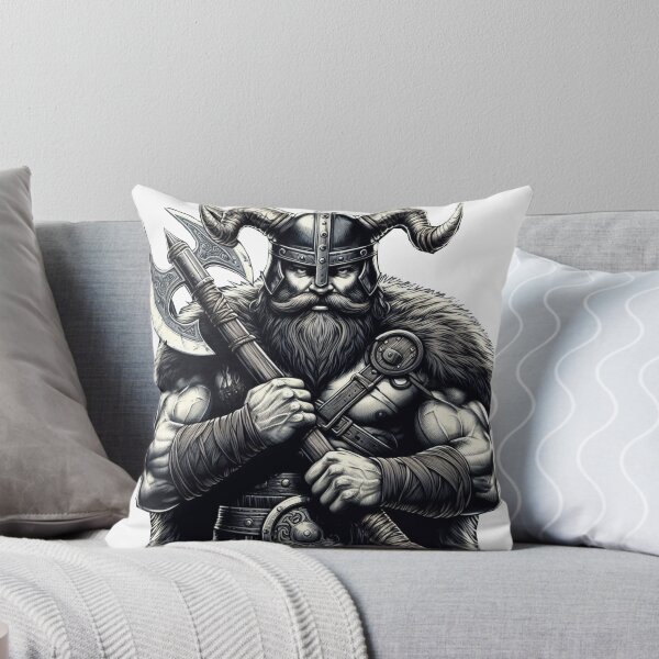 Item preview, Viking with an axe designed and sold by Wild-way Art.