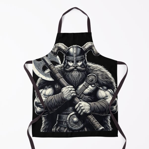 Item preview, Viking with an axe designed and sold by Wild-way Art.