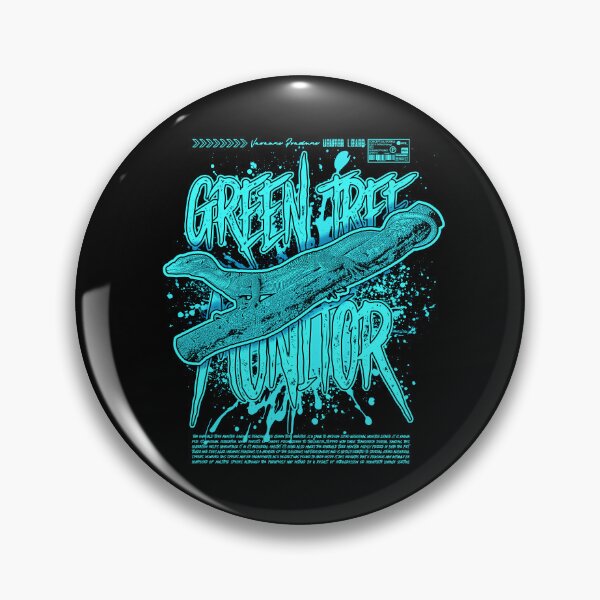 Item preview, Green Tree Monitor Modern Reptile Keeper Streetwear designed and sold by JRRTs.