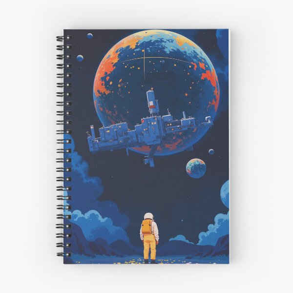 Item preview, Space Station and Explorer designed and sold by artiviohub.