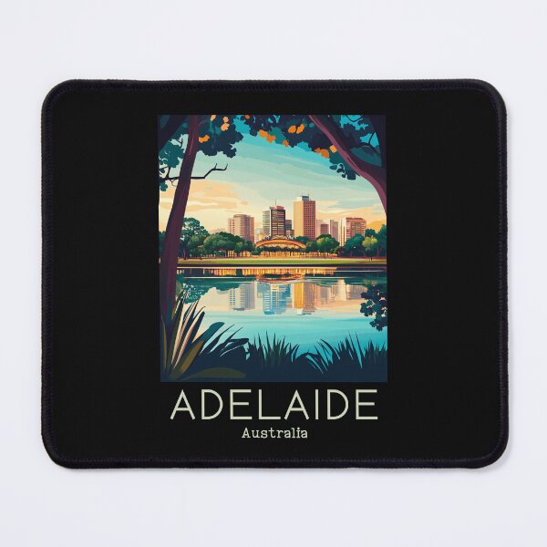Item preview, A Vintage Travel Illustration of Adelaide - Australia  designed and sold by GoodOldVintage.