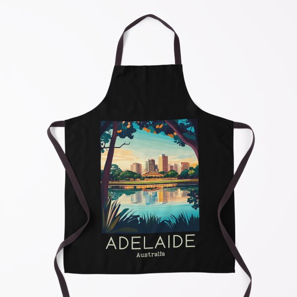 Item preview, A Vintage Travel Illustration of Adelaide - Australia  designed and sold by GoodOldVintage.