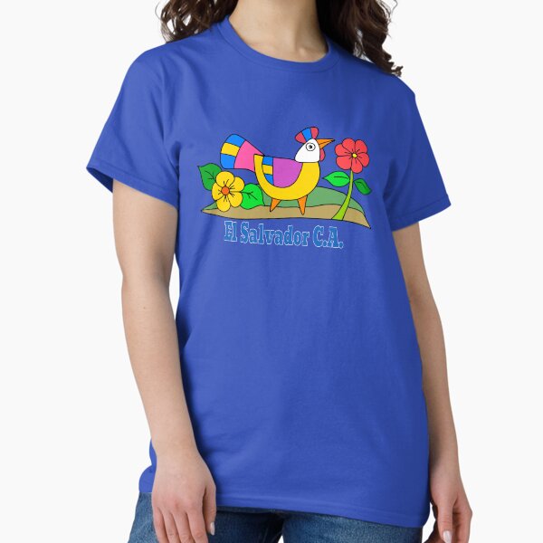 Vista previa del artículo con la obra «Hermoso diseño colorido de El Salvador», diseñado y vendido por paisajetropical.