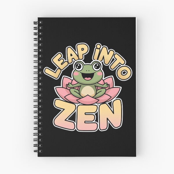 Item preview, Leap Into Zen - Yoga Frog designed and sold by MagicWander.