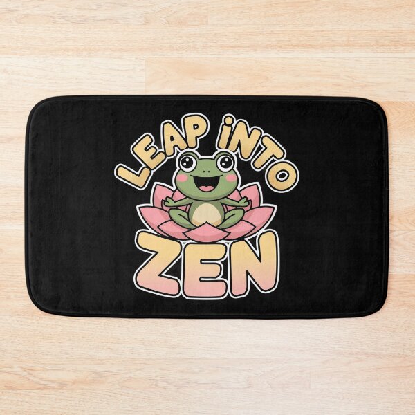 Item preview, Leap Into Zen - Yoga Frog designed and sold by MagicWander.