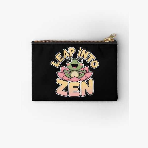 Item preview, Leap Into Zen - Yoga Frog designed and sold by MagicWander.