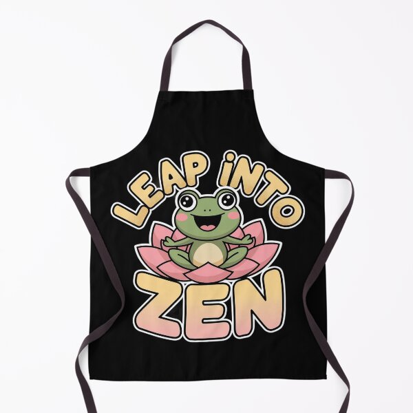Item preview, Leap Into Zen - Yoga Frog designed and sold by MagicWander.