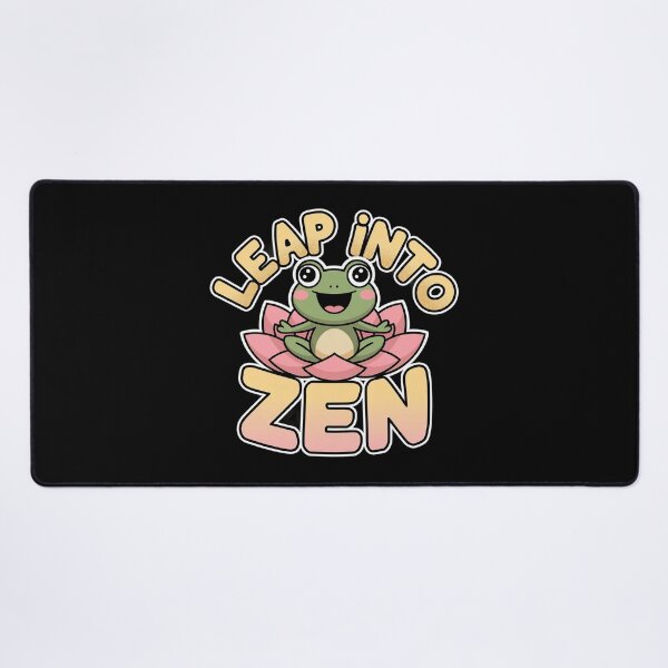 Item preview, Leap Into Zen - Yoga Frog designed and sold by MagicWander.