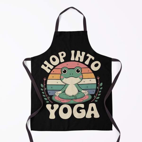 Item preview, Hop Into Yoga - Yoga Frog designed and sold by MagicWander.