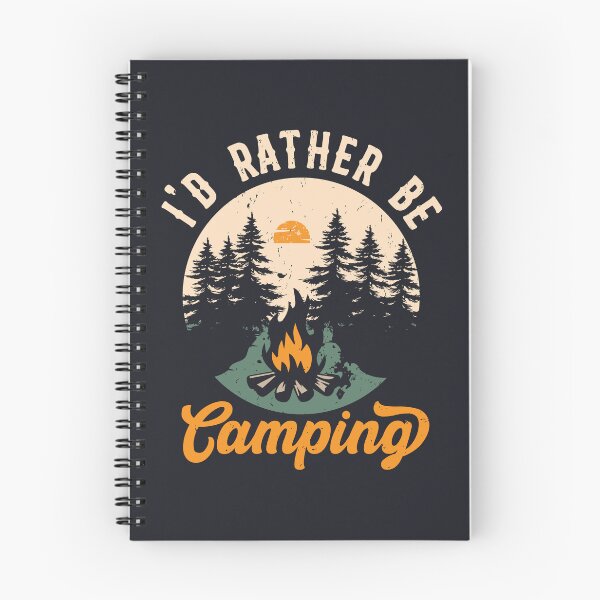 Item preview, I'd Rather Be Camping  designed and sold by WanderlustCoCo.