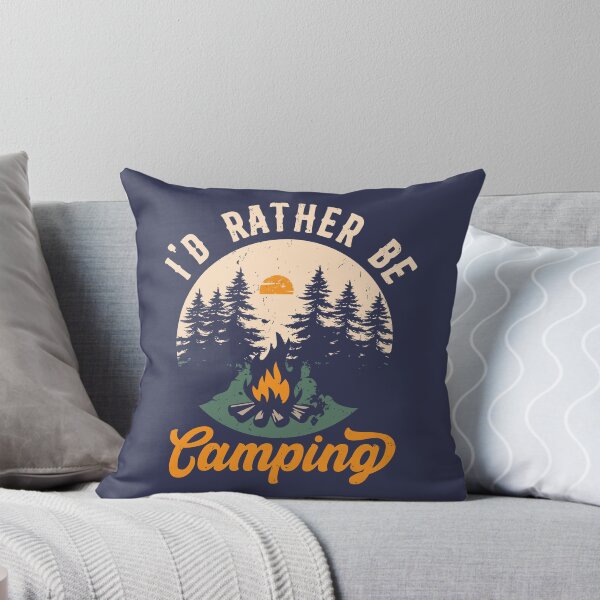Item preview, I'd Rather Be Camping  designed and sold by WanderlustCoCo.