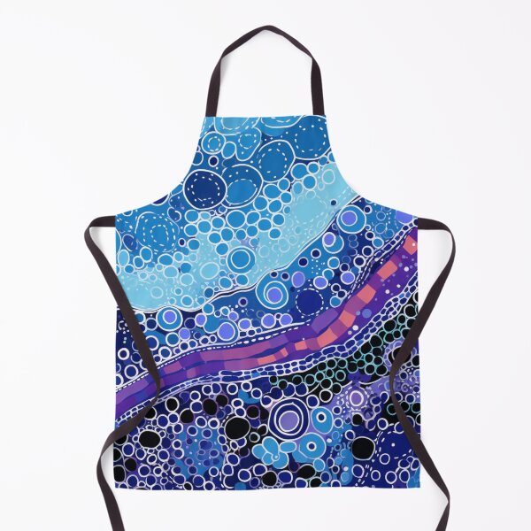 Item preview, Aboriginal Inspired Dot Art - Deep Shallow Sea designed and sold by GrinGalore.