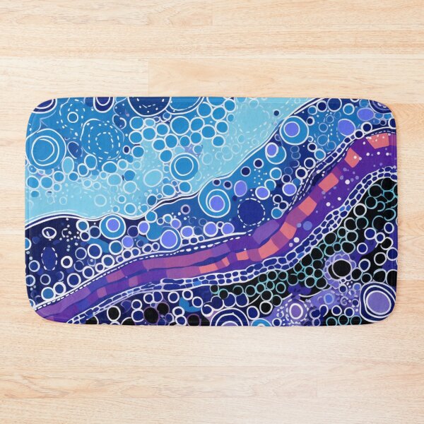 Item preview, Aboriginal Inspired Dot Art - Deep Shallow Sea designed and sold by GrinGalore.