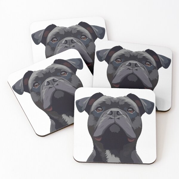 Item preview, Black Bulldog Illustration designed and sold by CreativeHistory.
