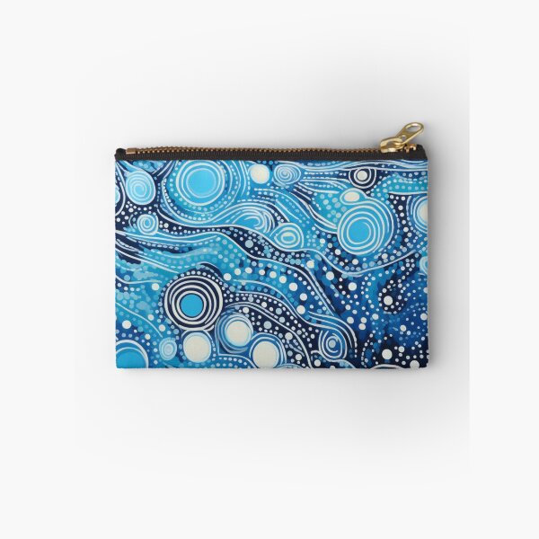 Item preview, Aboriginal Inspired Dot Art - Foamy Waves designed and sold by GrinGalore.