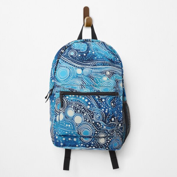 Item preview, Aboriginal Inspired Dot Art - Foamy Waves designed and sold by GrinGalore.