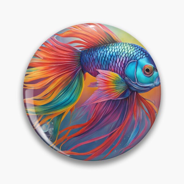 Item preview, Beautiful Thai fighting fish designed and sold by Lunattern.